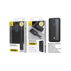 POWER BANK ONEPLUS ND2039 NE COM 2 ENTRADAS E 4 SAÍDAS 10000MAH PRETO POWER BANK ONEPLUS ND2039 NE COM 2 ENTRADAS E 4 SAÍDAS 10000MAH PRETO